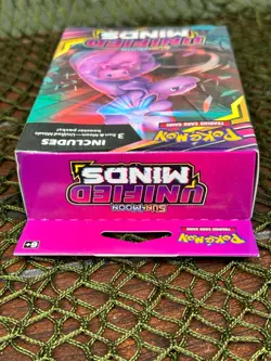 *CLEAN*SEALED* Pokemon TCG Sun & Moon Unified Minds Hanger Box (3 Booster Packs) 820650809569 - Image 5