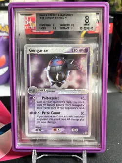 Pokemon Gengar ex EX Fire Red & Leaf Green Holo Rare 108 BGS 8 - Image 1
