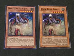 2x Dark Dust Spirit x2 LCJW-EN188 & SD2-EN004 Common 1st Edition NM Yugioh - Image 1