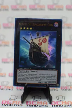 Yugioh! Number 50: Blackship of Corn - YZ02-EN001 - Ultra Rare - Limited Edition - Image 1