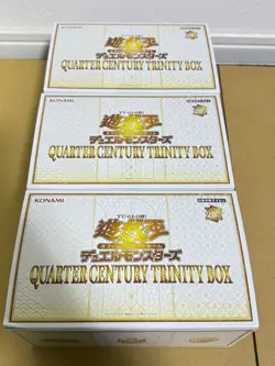 3 Boxes Yugioh OCG Quarter Centry Trinity Box Duel Monsters Japanese - Image 1