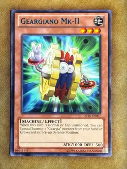 Yugioh Geargiano Mk-II DL18-EN007 Duelist League Rare BLUE Promo NM - Image 1