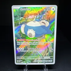 Pokemon Card Snorlax SVP EN 051 Scarlet & Violet 151 Promo Holo NM - Image 1