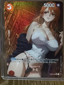 One Piece Nami Anime Waifu Custom DIY Art One Piece card - Image 2