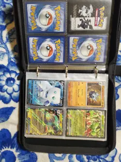 HITS ONLY 60 Cards Pokemon Card Binder Collection Multiple Sets LP/NM - Image 2