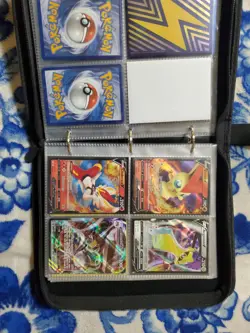 HITS ONLY 60 Cards Pokemon Card Binder Collection Multiple Sets LP/NM - Image 5