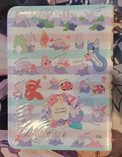 Pokemon Center TCG: We're Goomy Zip Binder 9 Pocket 360 Cards Storage NEW SEALED - Image 2