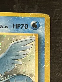 Articuno No. 144 Fossil Set Holo Rare Japanese Pokemon Card HP MARKED - Image 3