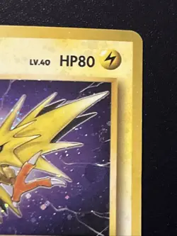 Zapdos No. 145 Japanese Fossil Holo Rare Card Vintage Pokemon Card TCG - Image 3