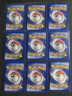 Vintage Pokemon Base Set 2 9 Card Lot - LP-MP - Image 2
