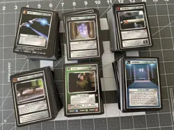 Star Trek CCG Blaze of Glory Lot of Approximately 750 Common and Uncommon Cards - Image 1