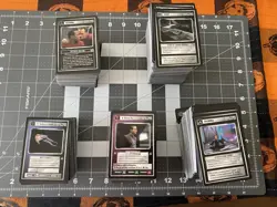 Star Trek CCG Deep Space Nine Lot of Approximately 900 Common and Uncommon Cards - Image 1