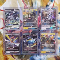 Silvally + Golem + Kartana + Guzzlord + Tapu Koko GX - Pokemon Cards Lot #22 - Image 1