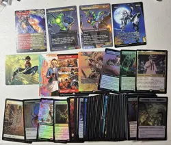 Spider Man MTG Magic Lot 50+ Cards Set Builder Deck Full Art Fools Base - Image 1
