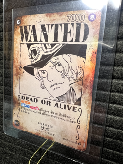 Sabo Wanted SEC SP OP13-120 Carrying on His Will ONE PIECE Card Game Japanese - Image 5