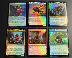 Magic The Gathering Spider-Man - UNCOMMON FOIL LOT - (6) Cards - Image 3