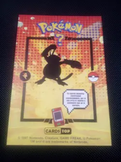 Pokemon 2024 Card Tops Pokedex Database Set Electabuzz 125 Peru US Seller - Image 2