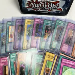Yu-Gi-Oh Lot 200+ Cards In Tin, Old School Vintage Some In Top Loaders 1st Ed. - Image 3