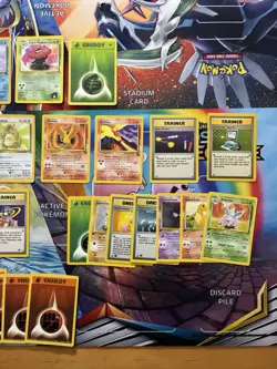 Vintage Pokemon Card Lot WOTC Holo Etc Fire Moltres Lapras Vileplume - Image 2
