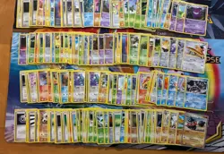 Vintage Pokemon Card Lot Fire Dragonite Gengar Ninetales Gyarados Etc 255+ - Image 3