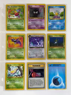 Pokemon Card Binder Collection - Vintage Card Lot | 1999-2000 WOTC Rare/Uncommon - Image 1