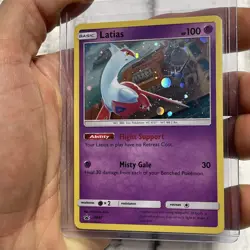 Pokemon TCG Latias - SM87 SM Black Star Promo SM87 Holo Promo LP/NM 2017 Card - Image 1