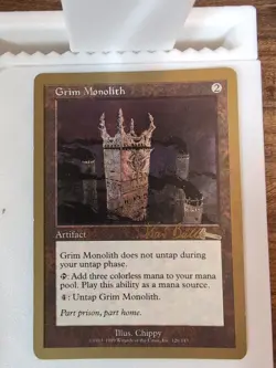 Grim Monolith 1999 Kai Budde (ULG) World Championship Decks - Image 1
