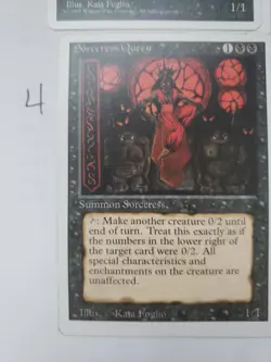 MTG Sorceress Queen Revised Edition Regular Rare - Image 5