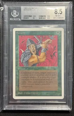 MTG Unlimited Berserk BGS 8.5 B++ Magic the Gathering - Image 1