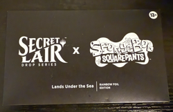 MTG Secret Lair x SpongeBob SquarePants Lands Under The Sea | Rainbow Foil - Image 1