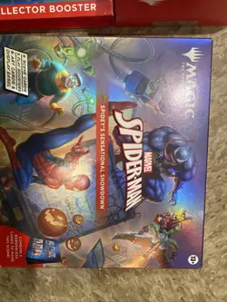 Magic: The Gathering MTG Marvel's Spider Man Bundle Collector Booster Scene Art - Image 2