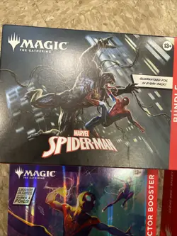 Magic: The Gathering MTG Marvel's Spider Man Bundle Collector Booster Scene Art - Image 4