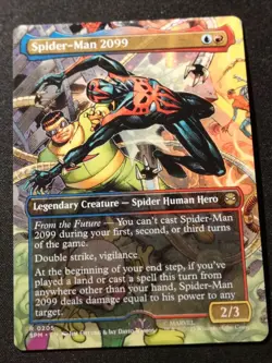 Spider-Man 2099 - Borderless - SPM - MTG - EN - NM - 0205 - Image 1