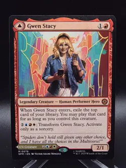 Magic The Gathering - Gwen Stacy Ghost-Spider - Spider-Man M0078 - Pack Fresh - Image 1