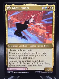 Magic The Gathering - Gwen Stacy Ghost-Spider - Spider-Man M0078 - Pack Fresh - Image 2
