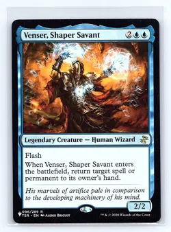 The List Reprints #96 Venser, Shaper Savant Rare - Image 1