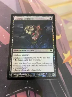 MTG - SKELETAL GRIMACE - FOIL - COMMON - MP - INNISTRAD - Image 1