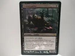 Magic The Gathering Gravecrawler Dark Ascension Promo Foil Rare NM *64/158 - Image 1