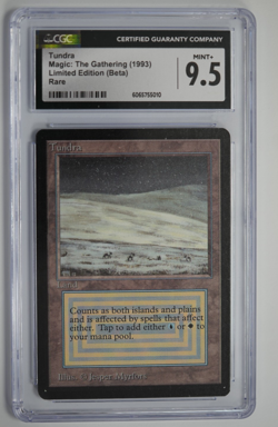 Tundra Beta CGC 9.5 Graded MTG Magic: the Gathering 1993 - Image 1