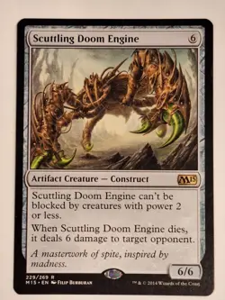 Scuttling Doom Engine - Magic 2015 Core Set M15 - Magic the Gathering MTG Nice! - Image 1