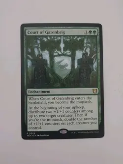 MTG Court of Garenbrig - Commander: Wilds of Eldraine (WOC) 25 Rare - Image 1