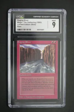Raging River Beta CGC 9 Graded MTG Magic: the Gathering 1993 - Image 2