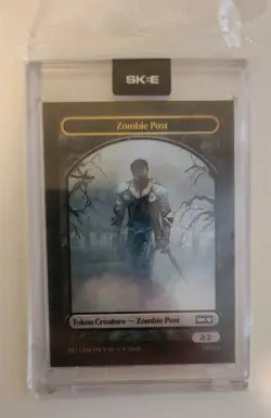 MTG Gen Con 2021 Ebay Exclusive ZOMBIE POST 207/999 Post Malone Mint Sealed - Image 2