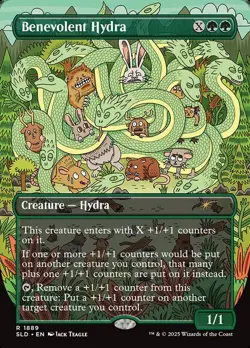 Benevolent Hydra (Rainbow Foil) - Secret Lair Drop Series (SLD) - Image 1