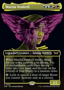 x1 Marina Vendrell - Showcase R MTG Duskmourn: House of Horror M/NM, English - Image 1