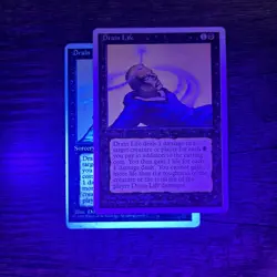 MTG 1x Drain Life x1 LP Alternate Fourth Edition - Image 3