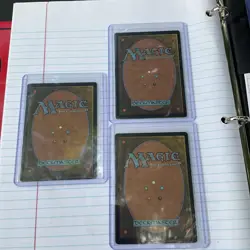 Lot of (3) 1996 Magic The Gathering MTG Vision Charm RARE Visions - Image 3