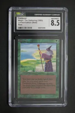 Fastbond Beta CGC 8.5 Graded MTG Magic: the Gathering 1993 - Image 2