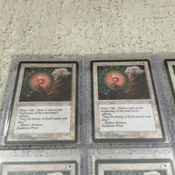 Lot of (5) 1995 MTG Magic The Gathering Card Blessed Wine Instant White Ice Age - Image 3