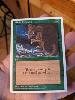 giant growth mtg alternate 4th edition lp - Image 1
